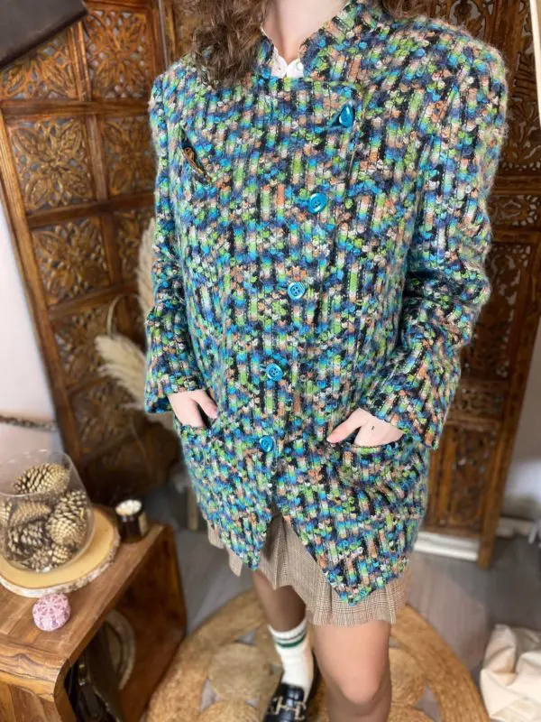 manteau en laine turquoise 3 scaled