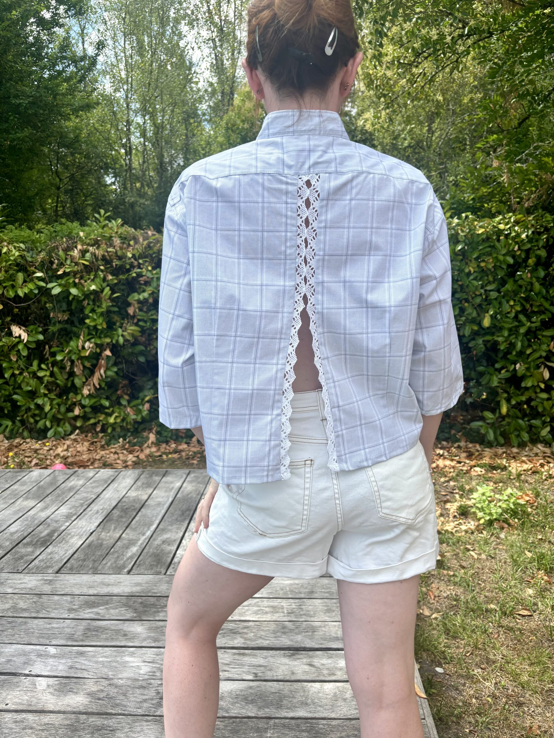 Chemise upcyclé, Calvin Klein.